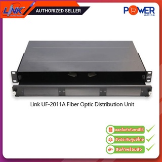 Link UF-2011A Fiber Optic Distribution Unit (FDU) 6-36F (3 Snap-In) Rack Mount Slide, 1U Depth 25 cm. Unload