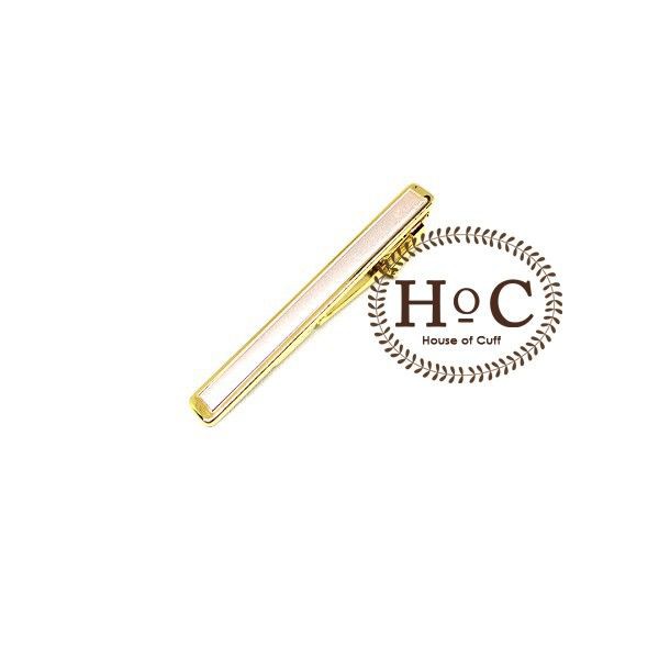 Houseofcuff Pin Tie Clip PIN TIE GOLD SILVER BEZEL 03