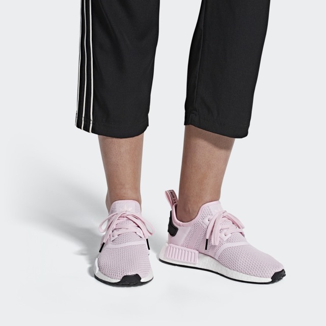 Nmd R1 Clear Pink/ftwr White/core Black Adidas Nmd_r1 Nmd Core Black Clear  Pink Footwear