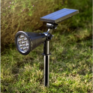 LED Solar light garden แสงสีขาว โคมไฟปักดินโซล่าเซลล์ โคมไฟสนาม ไฟพลังงานแสงอาทิตย์ ไฟปักสนาม โคมไฟสนามหญ้า ไฟสนามโซล่าเ