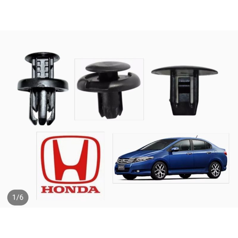 กิ๊บล็อค พุกล็อค ซุ้มล้อหน้า 1ชุด 15ตัว  1ชุด/ข้าง HONDA CITY 2009-2013 ราคา ถูกที่สุด ดีลบีเคเค แกลเลอรีภาพที่ 2