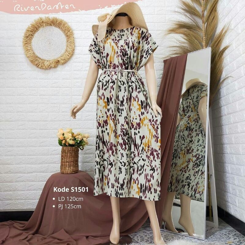 Jannah River Daster S1501 dasterpremium dasterkekian dasterviral dasterbranded dastermurah