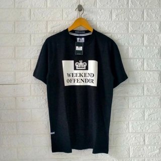 เสื้อยืดลําลอง แขนสั้น พิมพ์ลาย Weekend Offender FreeS-5XL