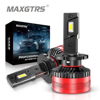 Maxgtrs หลอดไฟหน้า Led 6500K F5D D3S D1S D2S D2R D4S D4R พลังงานสูง 70W 20000LM เป็น HID ปลั๊กแอนด์เพลย์ 2 ชิ้น