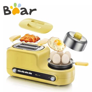 เครื่องปิ้งขนมปัง 3IN1 Breakfast Maker ยี่ห้อ: Bear พลังงาน (W): 1080W --สินค้ามีพร้อมส่ง--