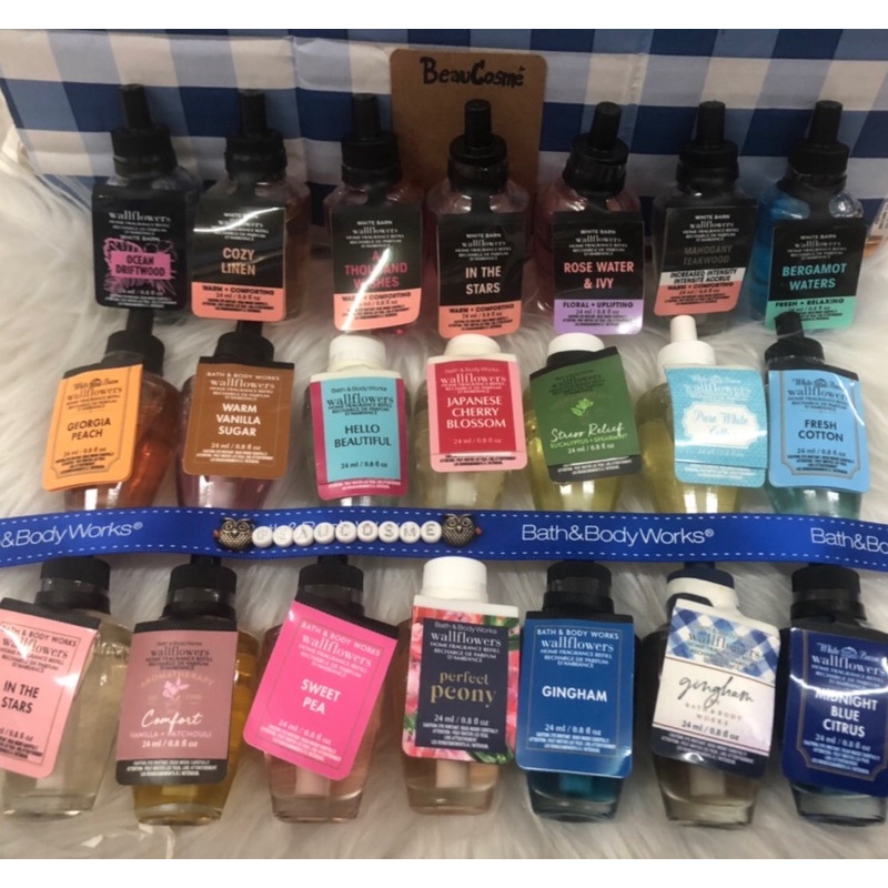 Wallflowers  ^ รีฟิลน้ำหอมเสียบปลั๊ก ^ Bath & Body Works
