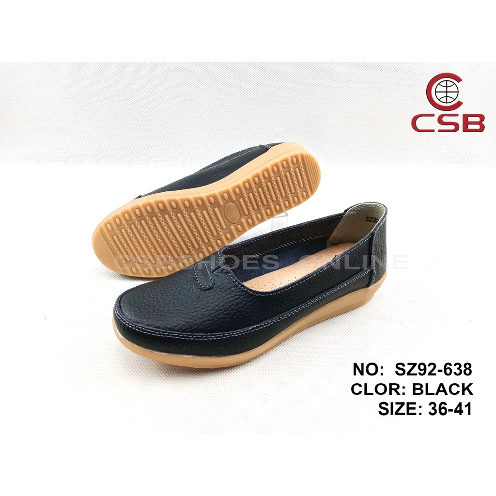 CSB รองเท้าหนังวัว SZ92-638 แฟชั่นผู้หญิง คัดชูทำงาน
