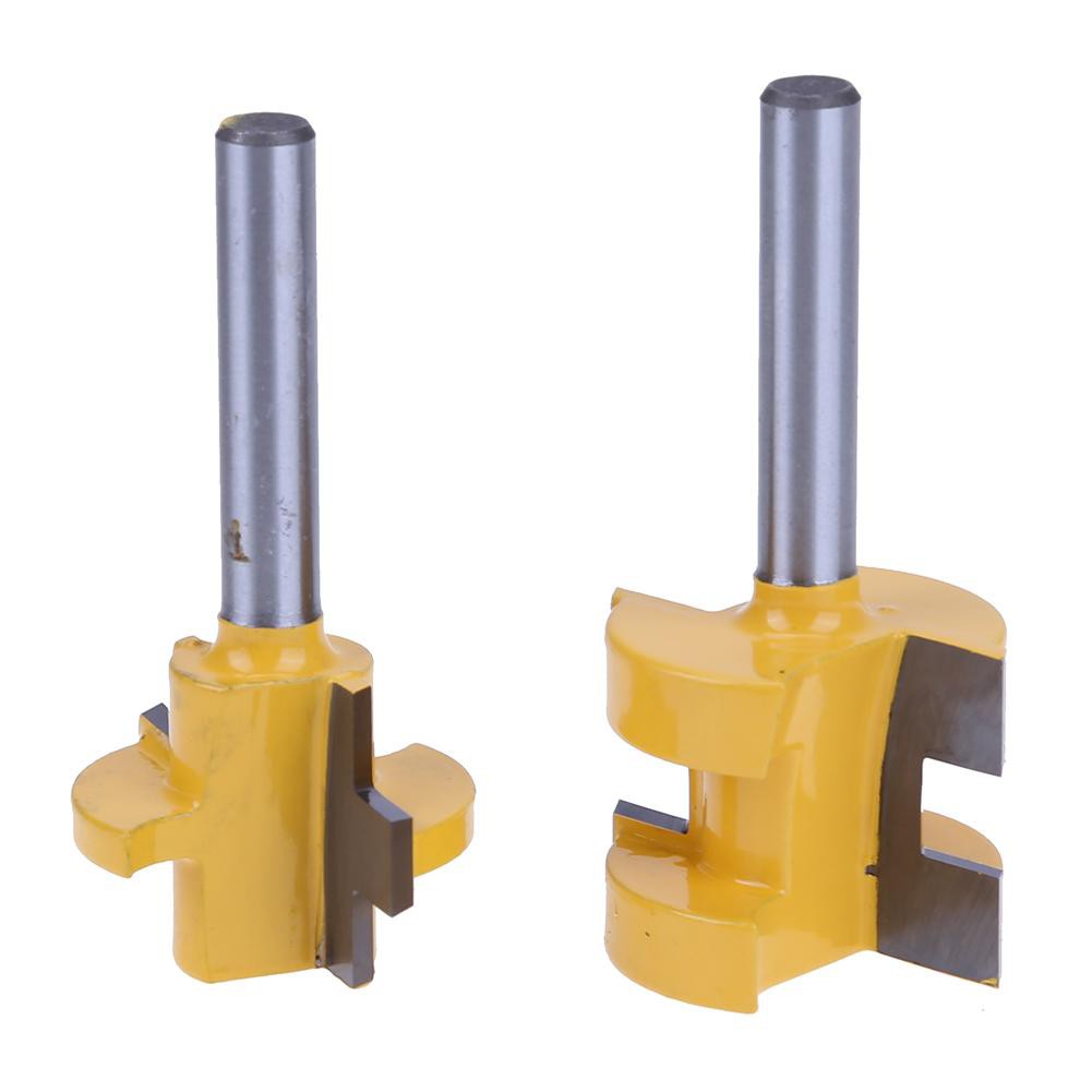 2 ชิ้น Shank Double Ogee Edging Molding Router Bit ขนาดกลาง ...