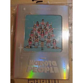 DVD CD อัลบั้ม 3rd Album Warota People แบบแกะแล้ว ไม่มีรูปสุ่ม ไม่มี 2shot