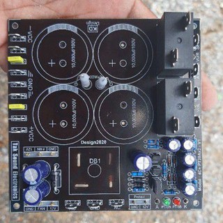 PCB -4C ชุดจ่ายไฟกึ่งสำเร็จพร้อมวงจรป้องกันลำโพง