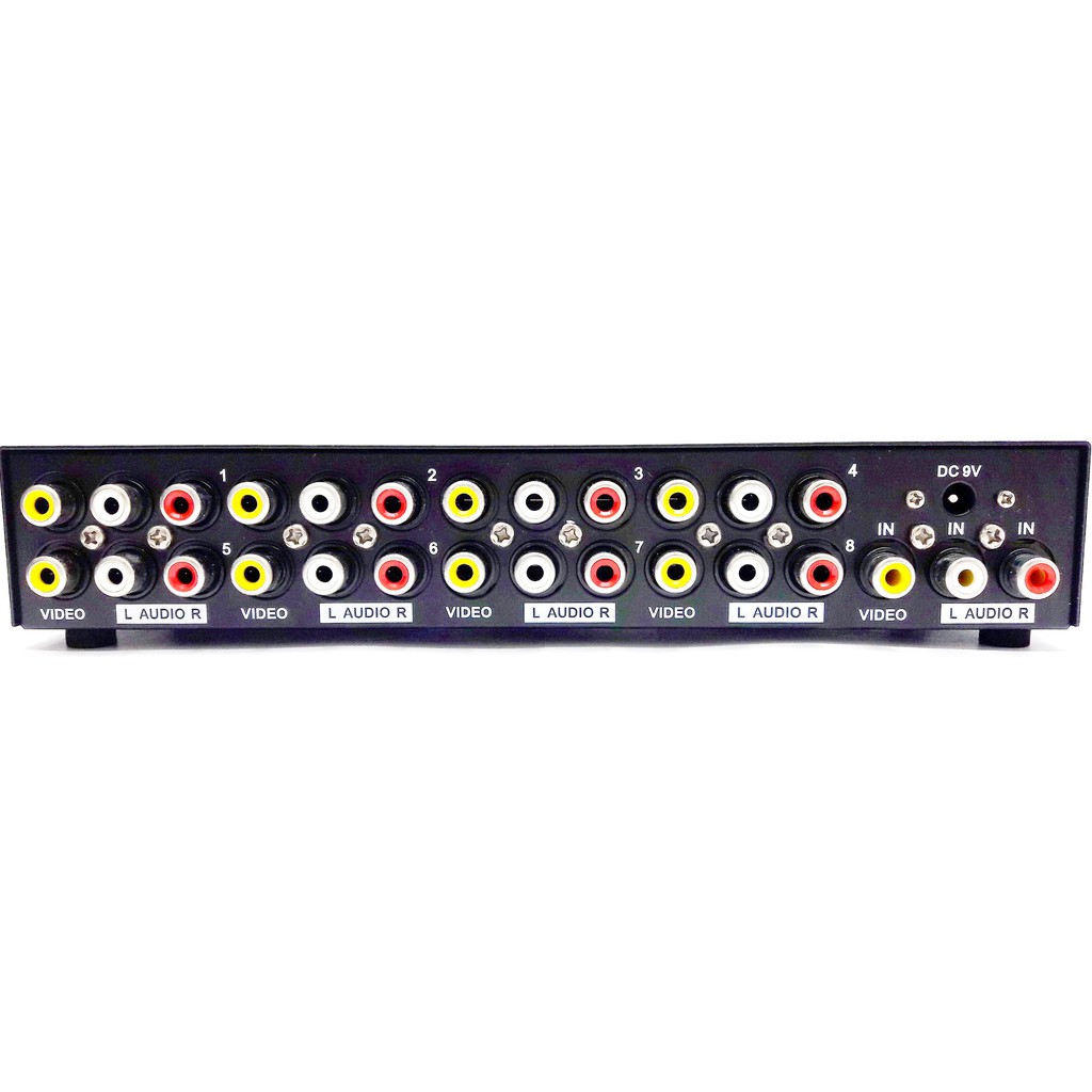 กล่องแปลงสัญญาณ AV Mt-108av 8 Port Video Audio Splitter 1 รูปที่ 2