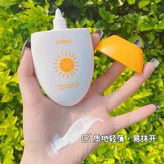 Lameila 3053 ครีมกันแดด ป้องรังสียูวี ลดความหมองคล้ำ ผิวชุ่มชื้นกระจ่างใส เนื้อนุ่ม ทาง่าย กันน้ำกันเหงื่อ SPF50 PA+++