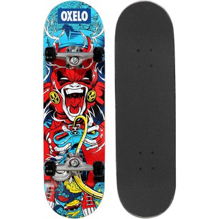 🔥แนะนำ!! สเก็ตบอร์ด ขนาด 7.87 นิ้ว รุ่น Mid 3 Gamer (สีแดง) Skateboards