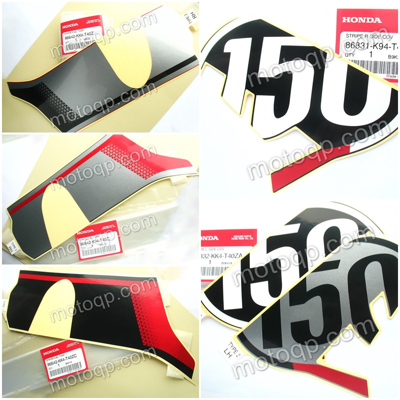 【 แท้  】 ฮอนด้า สติกเกอร์ CB150 R 2019 ถังน้ำมัน ฝาข้าง ท้าย CB150R เครื่องหมาย โลโก้ แฟริ่ง สติกเกอ