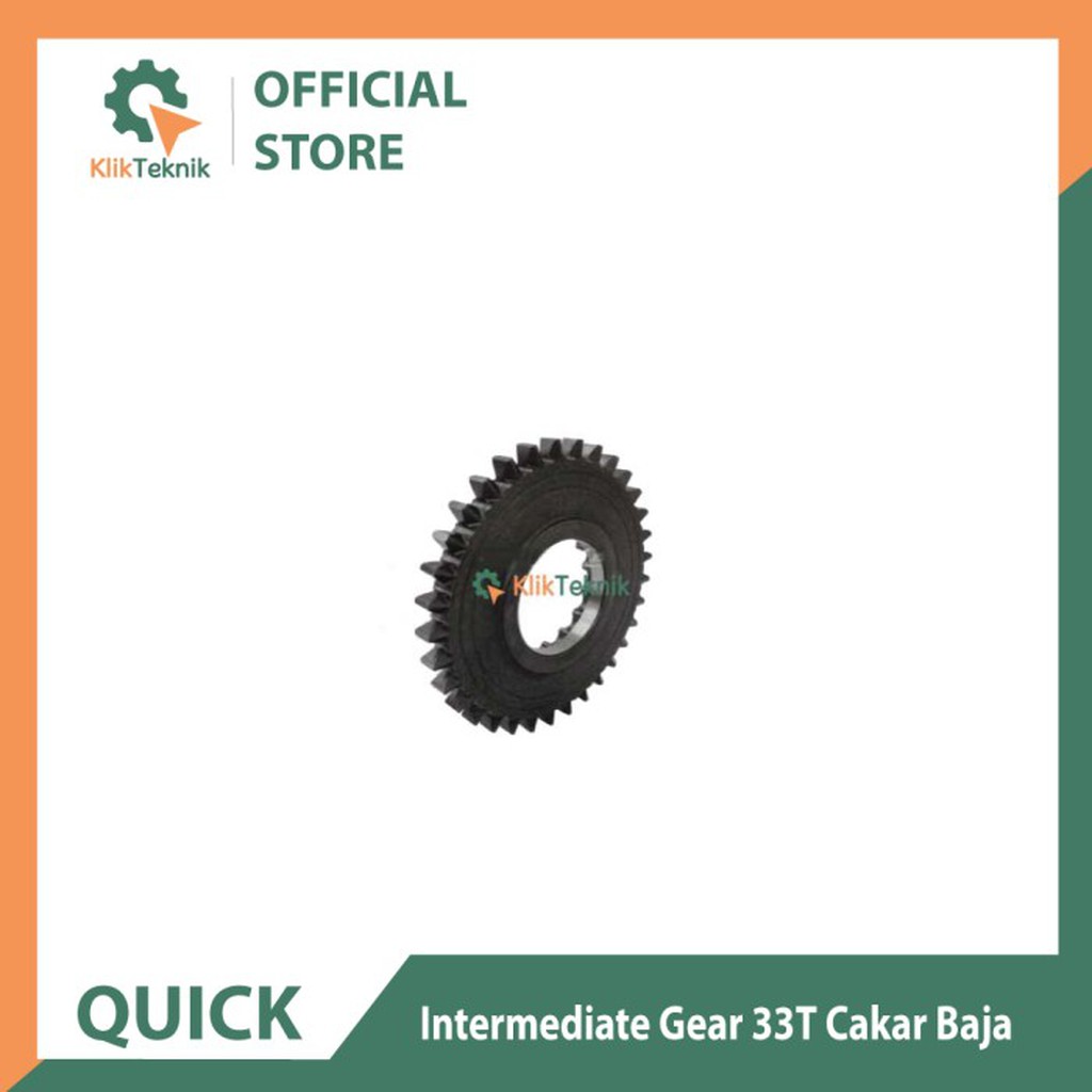 QUICK เกียร์ระดับกลาง 33T กรงเล็บเหล็ก