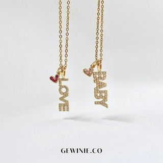 Gewinie.co - ily necklace