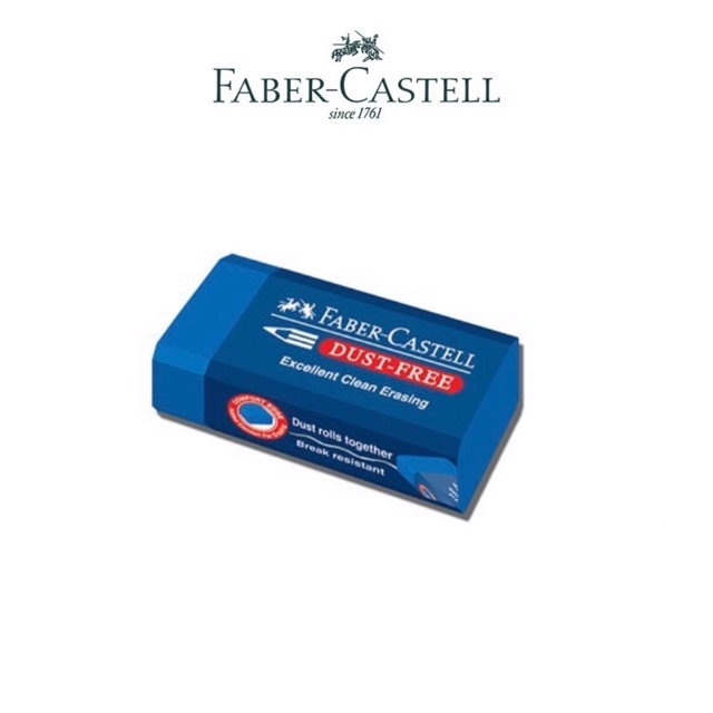 ยางลบ ดินสอสี Faber Castell เนื้อเหนียว ลบสะอาดและไม่ทำลายเนื้อกระดาษ
