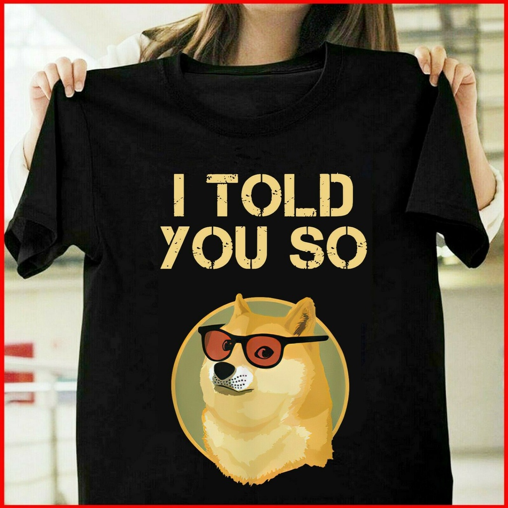 ฉันแก่คุณดังนั้นซื้อ Dogecoin Rocket Crypto Tee
