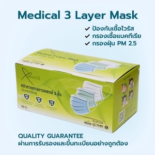 Medical Mask 3 ชั้น (หน้ากากอนามัยหนา 3 ชั้น)