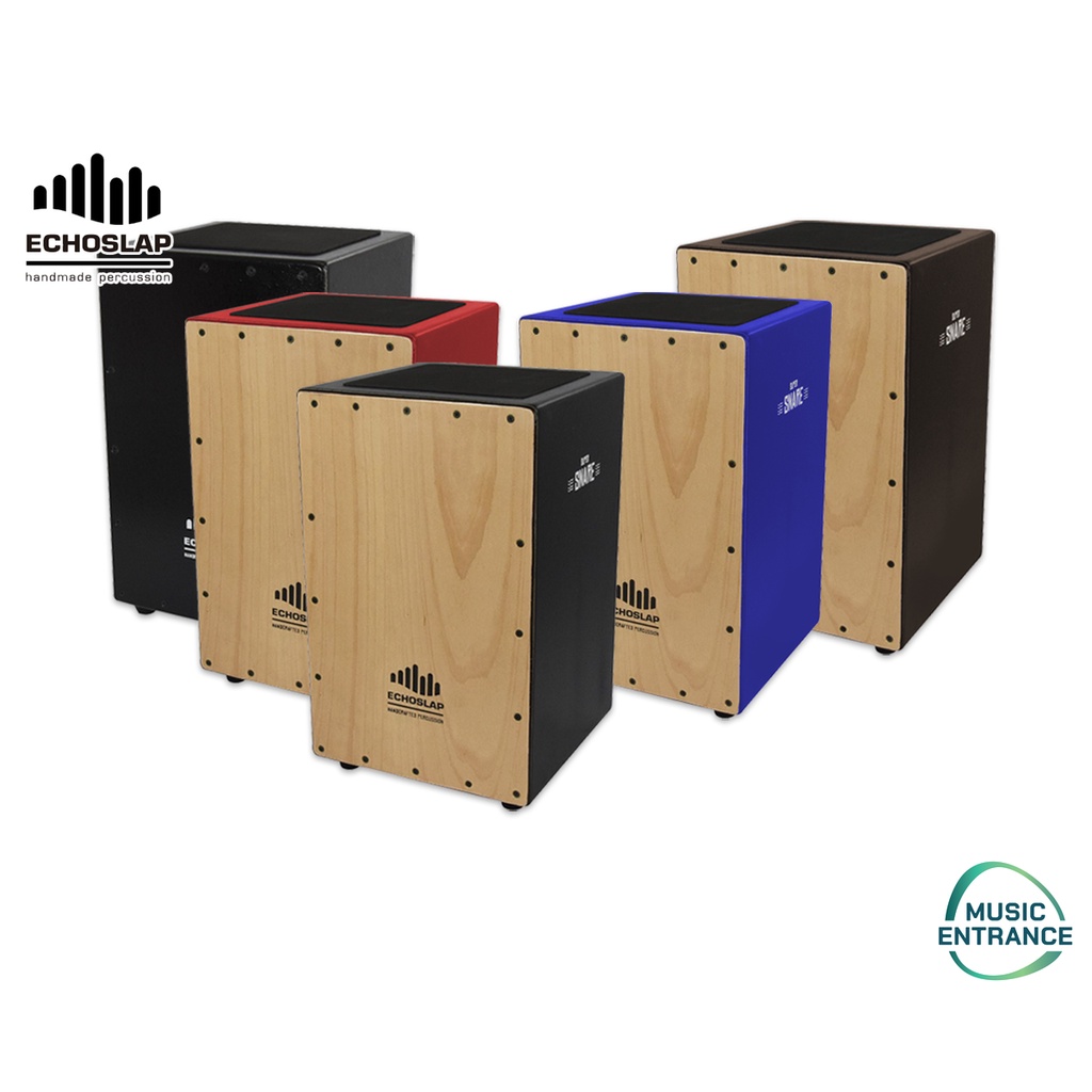Echoslap SPS1 Cajon กลองคาฮอง โครงสร้างแบบ Super Snare ขนาดมาตรฐาน 30 ซม. แถมฟรีกระเป๋าคาฮอง