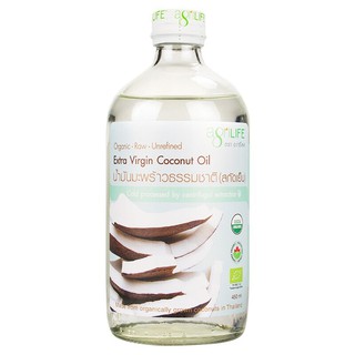 น้ำมันมะพร้าวสกัดเย็น เกรดออร์แกนิค❗️ - อะกรีไลฟ์ Agrilife organic Coconut Oil 450มล.