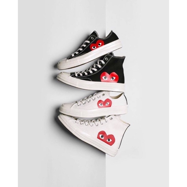 play comme des garcon ×converse