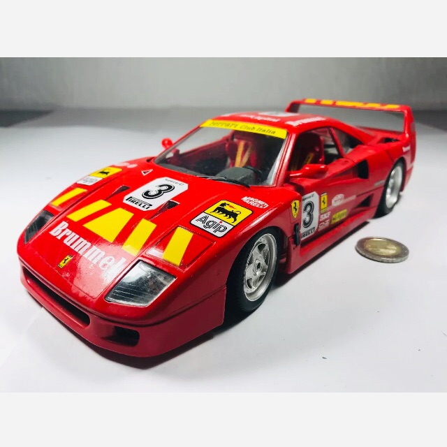 โมเดล model f40 red horse