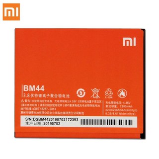 Original XIAOMI BM44เปลี่ยนแบตเตอรี่สำหรับXiaomi Redmi 2 2A Hongmi 2 Authenticโทรศัพท์แบตเตอรี่2200MAh