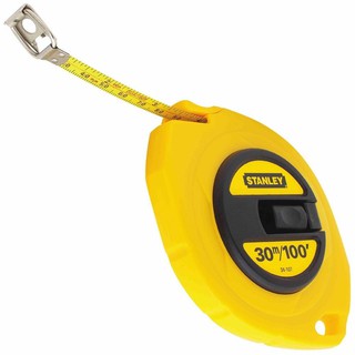 เทปวัดที่ STANLEY 34-107 เหล็ก 30M 30M STANLEY 34-107 STEEL LONG TAPE