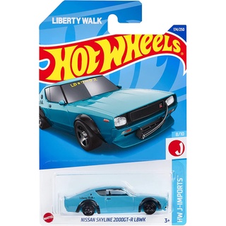 [พร้อมส่ง] รถเหล็ก HOTWHEELS ของแท้ Nissan Skyline 2000 GT-R (HW2022_#174)