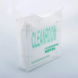 ผ้าเช็ดหัวพิมพ์ 100% Polyester Microfiber ซับของเหลวได้ดี ผ้าไม่ทอ ไร้ฝุ่น ผ้าคลีนรูม ผ้าแอนตี้ เกรดอุตสาหกรรม SGS UKAS