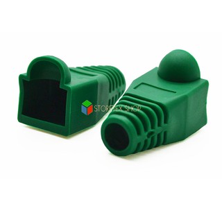 LINK US-6003 CAT 5E Plug BOOT Green 100 ตัว