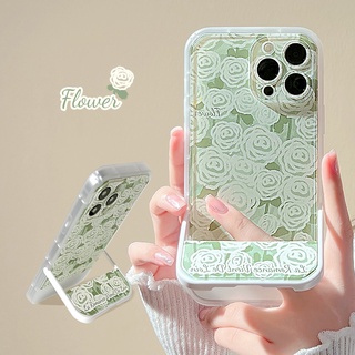 เคสโทรศัพท์มือถือ TPU นิ่ม กันกระแทกสี่มุม พับได้ สําหรับ iPhone 13 13pro 13prm iPhone 11 7Plus 8Plus Xr XS 13 12 Pro Max