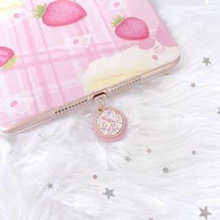 🌸จุกกันฝุ่น ipad, iphone, android จุกหูฟัง จุกกันฝุ่นโทรศัพท์, สินค้าDiy, พร้อมส่ง