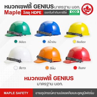 หมวกเซฟตี้ GENIUS มาตรฐาน มอก. HDPE