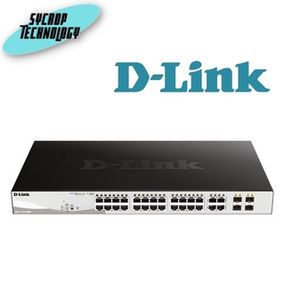 Gigabit Switching Hub D-LINK (DGS-1210-28P) 24 Port with PoE + 4 Port SFP (17)