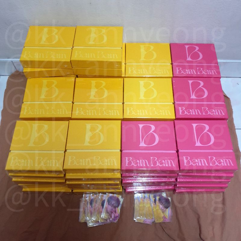 (พร้อมส่ง) อัลบั้ม GOT7 แบมแบม BamBam - 2nd Mini Album [B] ❤ได้การ์ด ktown4u + card holder จากทางร้าน