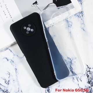 เคสโทรศัพท์ซิลิโคน Tpu แบบนิ่มสําหรับ Nokia G50 5G