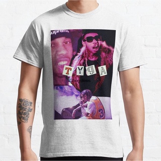 เสื้อยืดโอเวอร์ไซส์ใหม่ เสื้อยืด ผ้าฝ้าย 100% พิมพ์ลาย Tyga Scrapbook Collage Edit Hjcbeb06Jgeohp23 ไซซ์ XS-3XL สําหรับผ