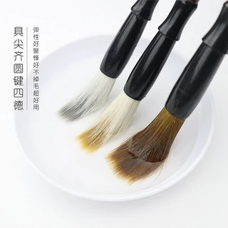 {พร้อมส่ง}พู่กันจีน 毛笔 ทรงสวย เขียนดี คัดสรรขนพู่กันอย่างดีมาเท่านั้น