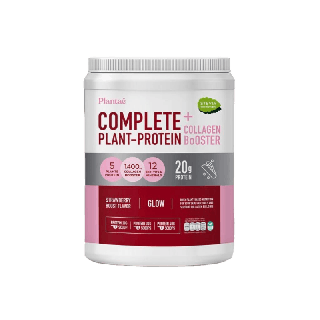 Plantae เครื่องดื่มโปรตีน สตรอว์เบอร์รีบูส 800 g. บูสผิวจากภายใน สร้างกล้ามเนื้อ (41556)