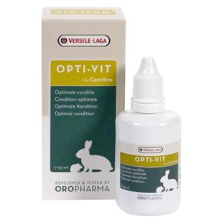 OROPHARMA Opti-Vit -วิตามินรวมสำหรับสัตว์ฟันแทะทุกประเภท ช่วยให้ร่างกายแข็งแรง  (50ml.), Versele Laga