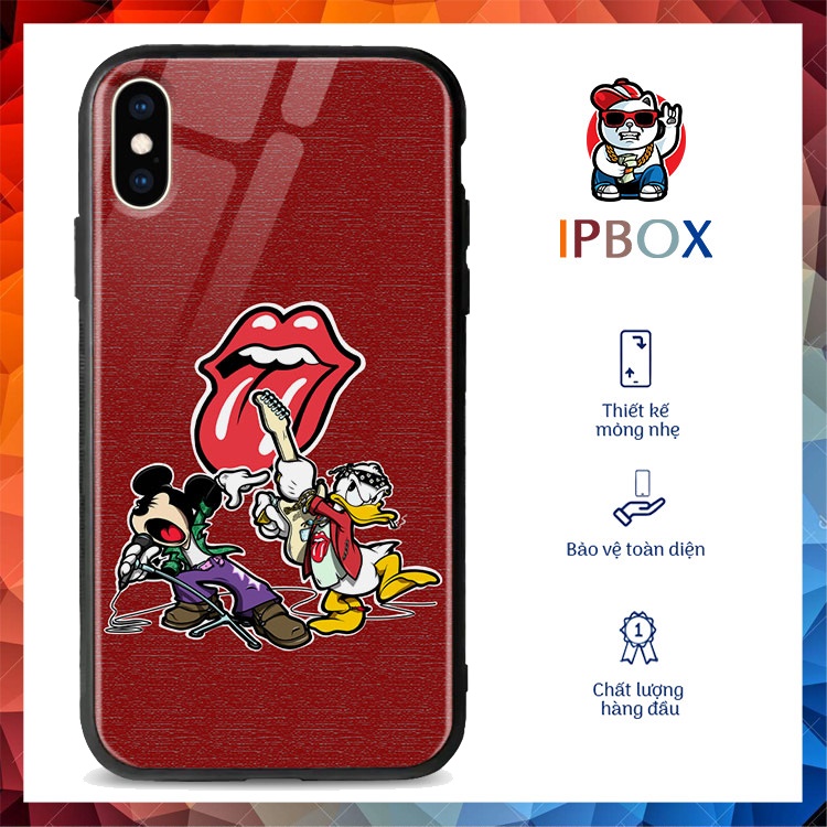 เคส Iphoen Xr สวยงามพร้อมเป็ด Donal พิมพ์ IPBOX สําหรับ Iphone 12/IP6/IP7/IP8/IPx/IP11/Xr