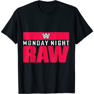 เสื้อยืด พิมพ์ลายกราฟฟิค Wwe Monday Night RAW Old School สําหรับผู้ชาย