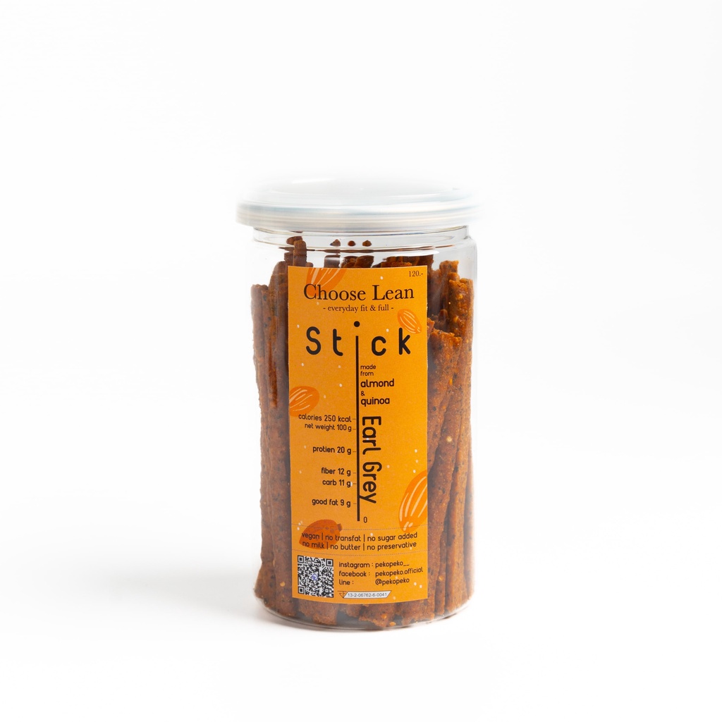 (086) Protein Stick Earl Grey (โปรตีนสติ๊ก รสชาเอิร์ลเกรย์)