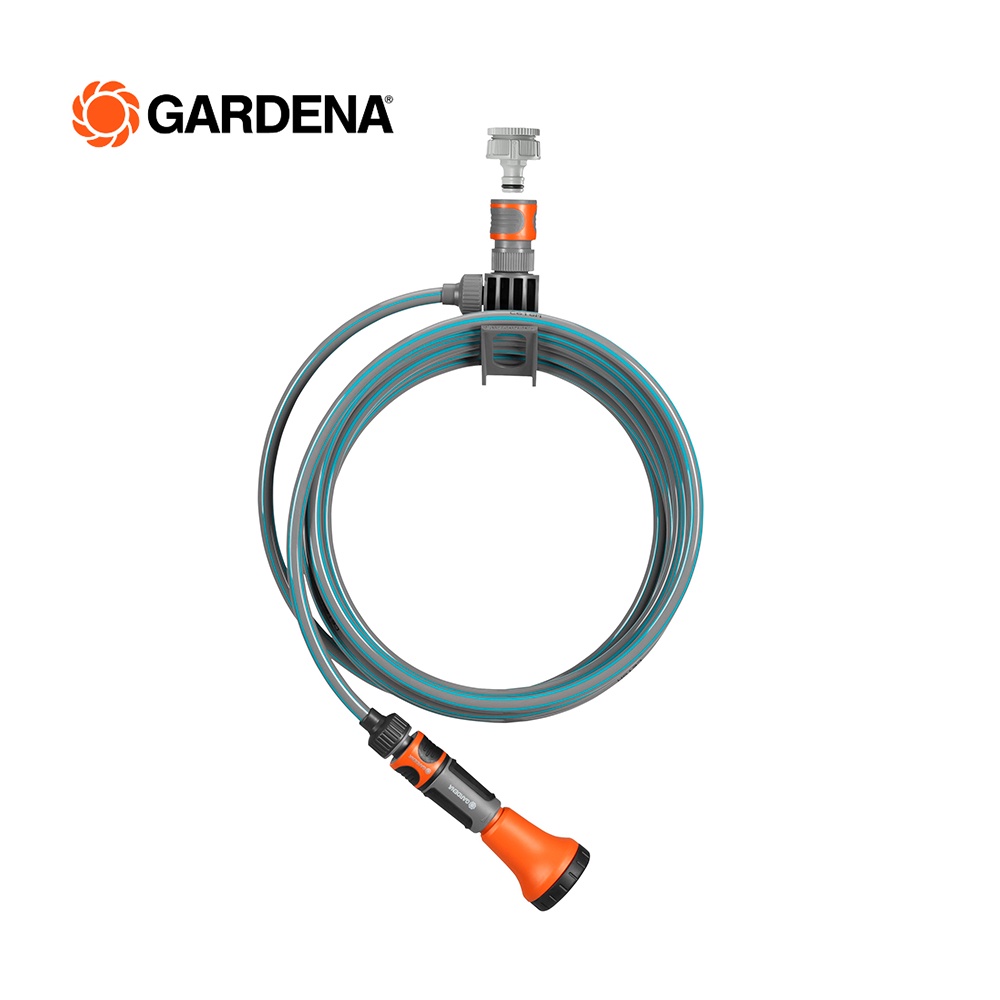 Gardena ชุดเซ็ตสายยางพร้อมหัวฉีด 7.5 เมตร (18411-20)