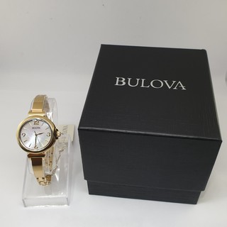 นาฬิกา BULOVA WOMENS 97L136 QUARTZ พร้อมกล่อง (สภาพใหม่)  ของแท้