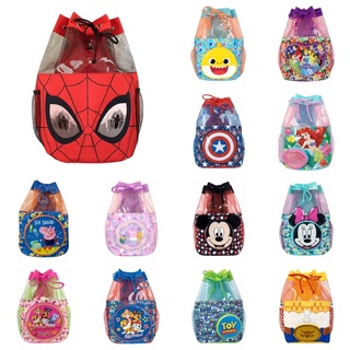 🌟พร้อมส่ง🌟 กระเป๋าสะพายเป้กันน้ำ Character UK Swim Bags for Kids