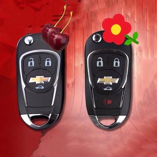 เคสรีโมทกุญแจรถยนต์แบบพับได้สําหรับ Colorado Cruze etc. flip key casing 2/3/4