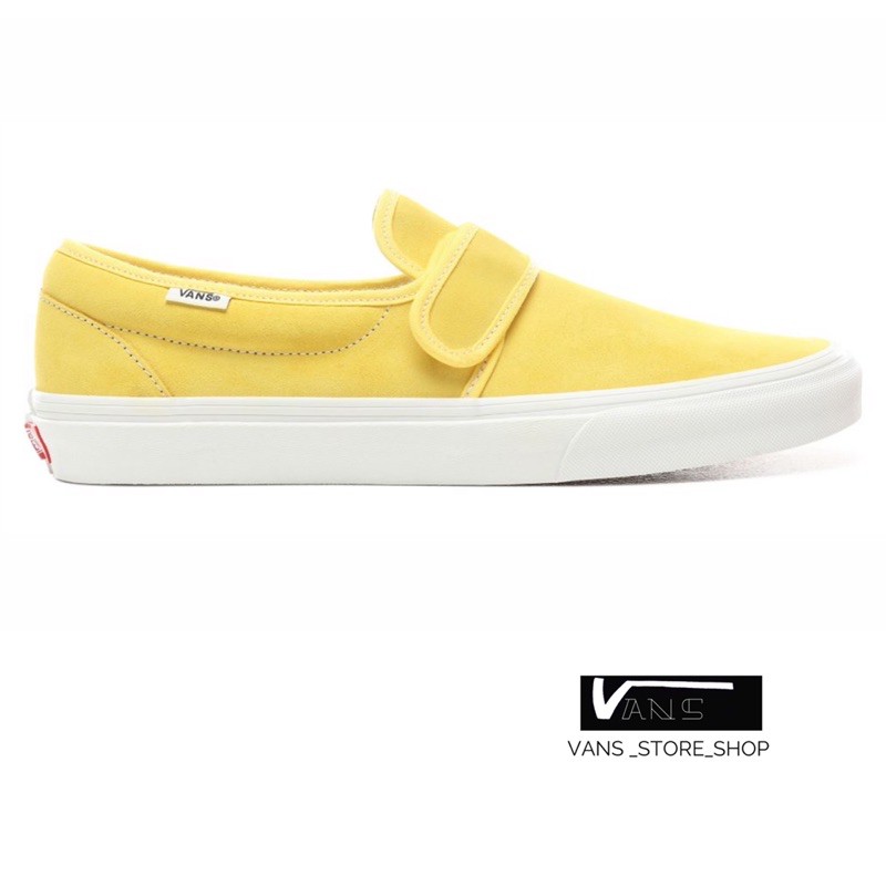 VANS SLIP-ON 47 V ASPEN GOLDBLANC DE BLANC SNEAKERS สินค้ามีประกันแท้